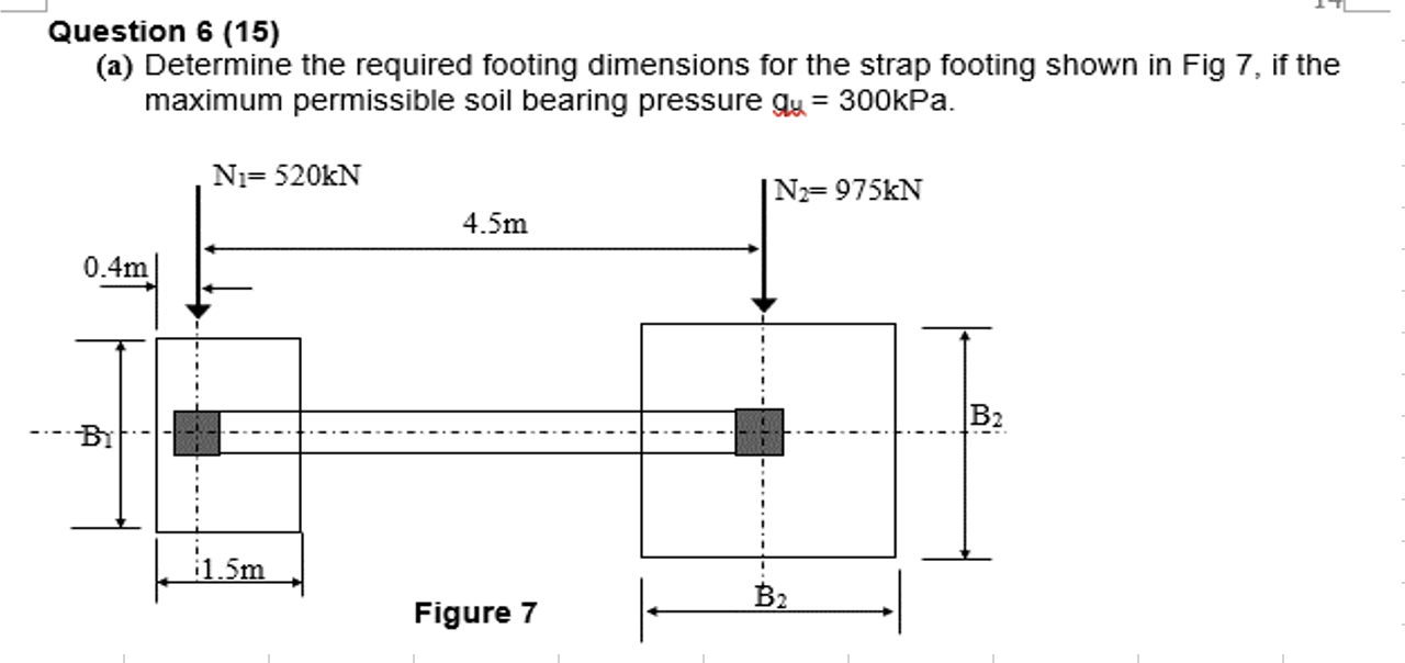 Question 6 ( 1 5 ) ( a ) Determine the required