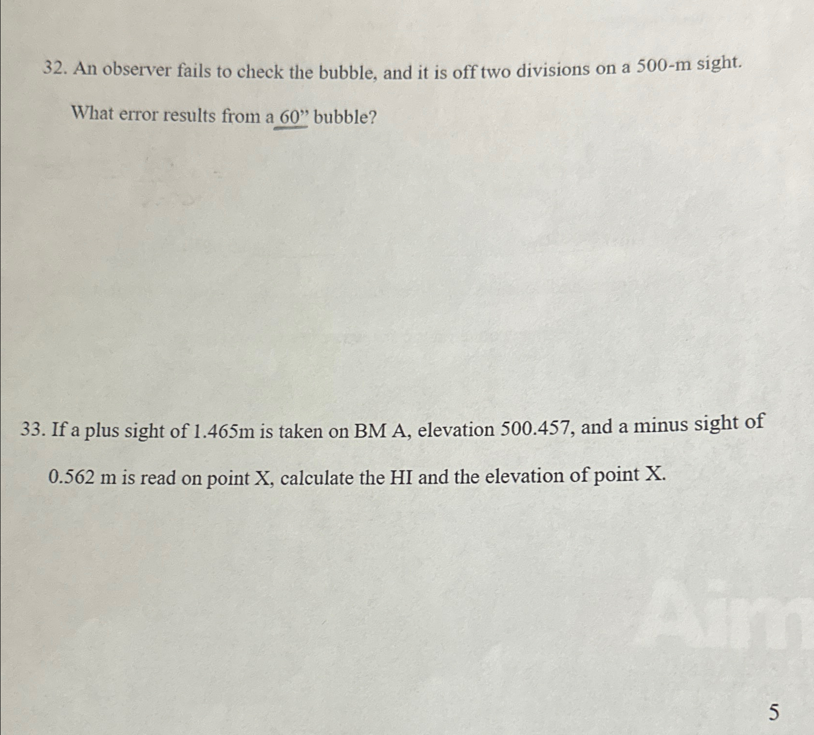 An observer fails to check the bubble, and it is