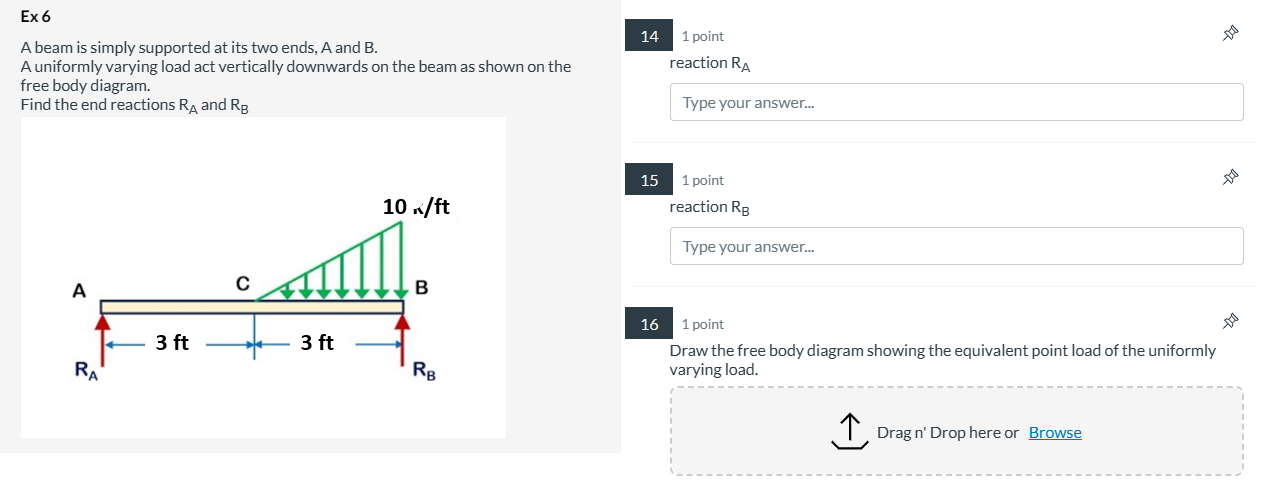 1 ) determine reaction RA 2 ) determine reaction