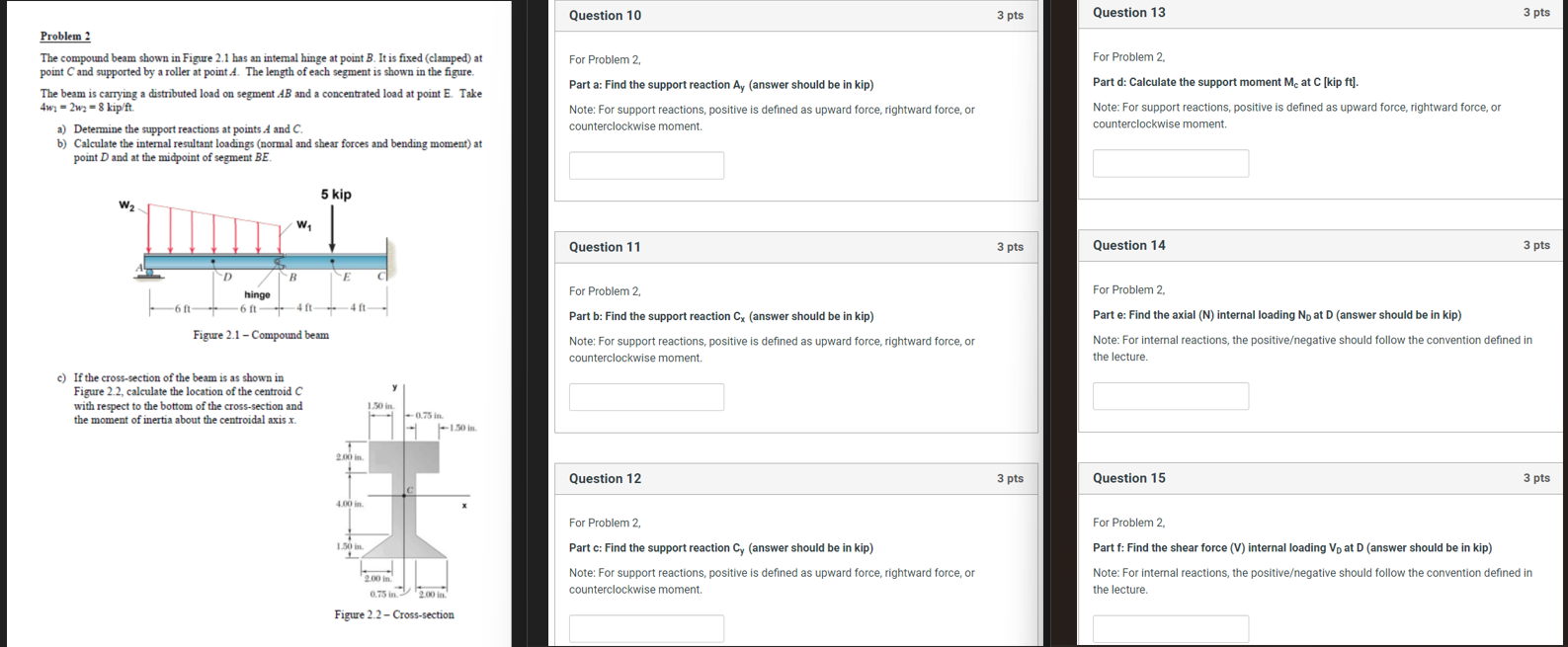Question 1 0 For Problem 2 , Part a: Find the