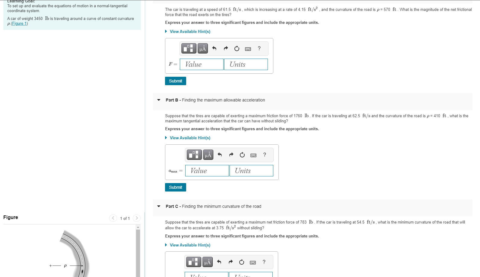 Learning Goal: To set up and evaluate the
