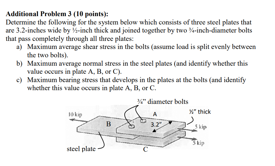 Additional Problem 3 ( 1 0 points ) : Determine