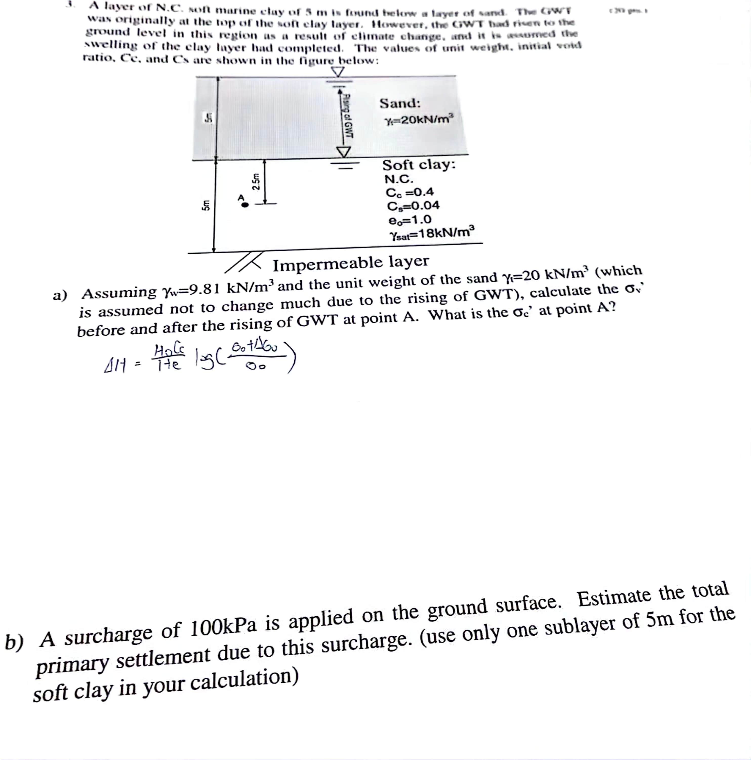 c ) Estimate the value of c v based on the