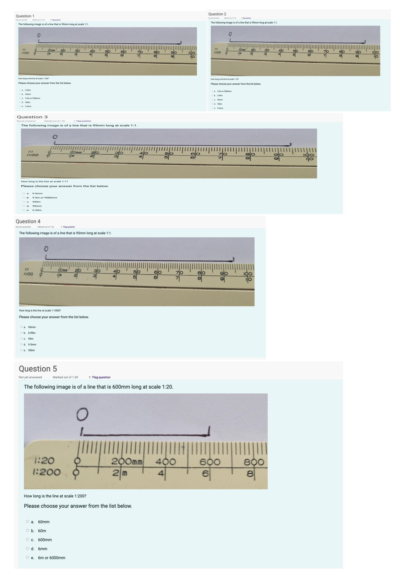 Question 3 The following image is of a line that