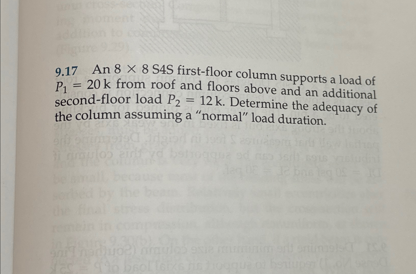 9 . 1 7 An 8 8 S 4 S first - floor column