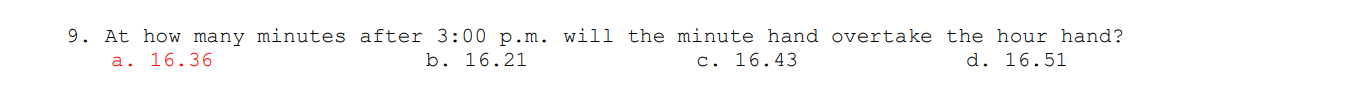 At how many minutes after 3 : 0 0 p . m . will