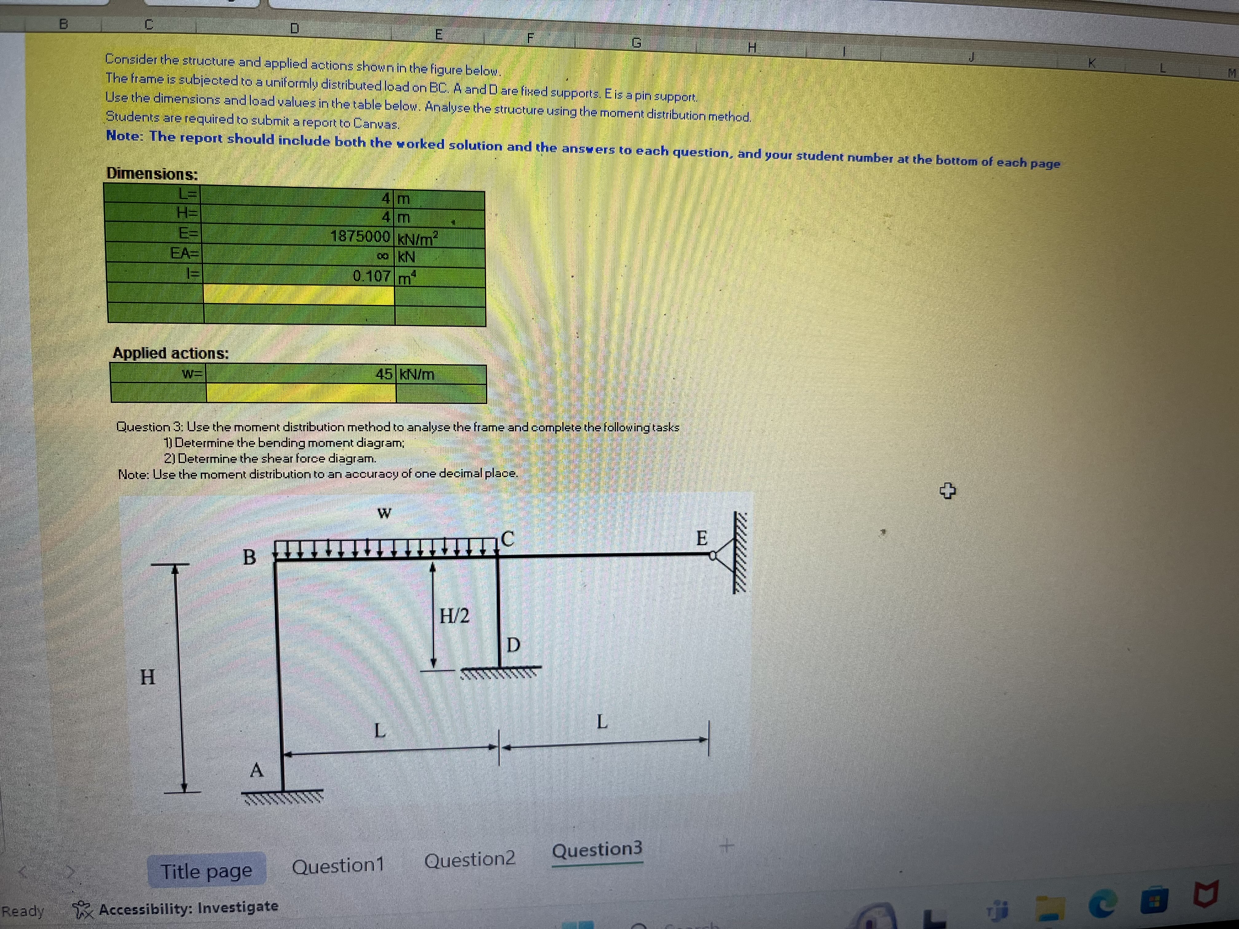Hi can i llease get this solved with working out