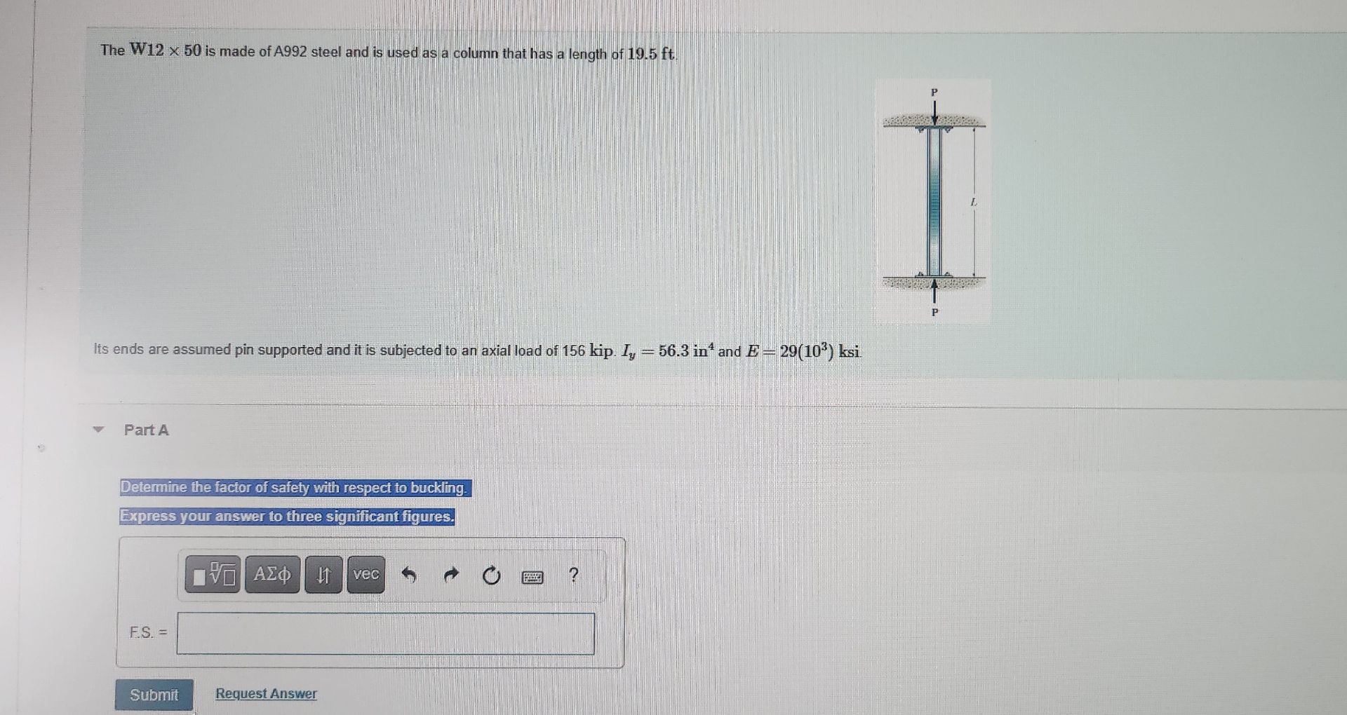 The W 1 2 5 0 is made of A 9 9 2 steel and is