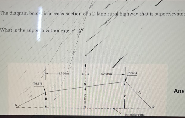 The diagram belo is a cross - section of a 2 -