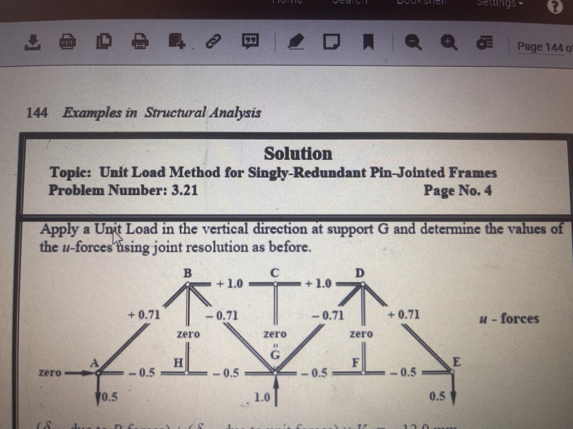 show working and procedure of how to evaluate the