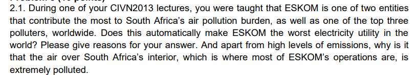 2 . 1 . During one of your CIVN 2 0 1 3 lectures,