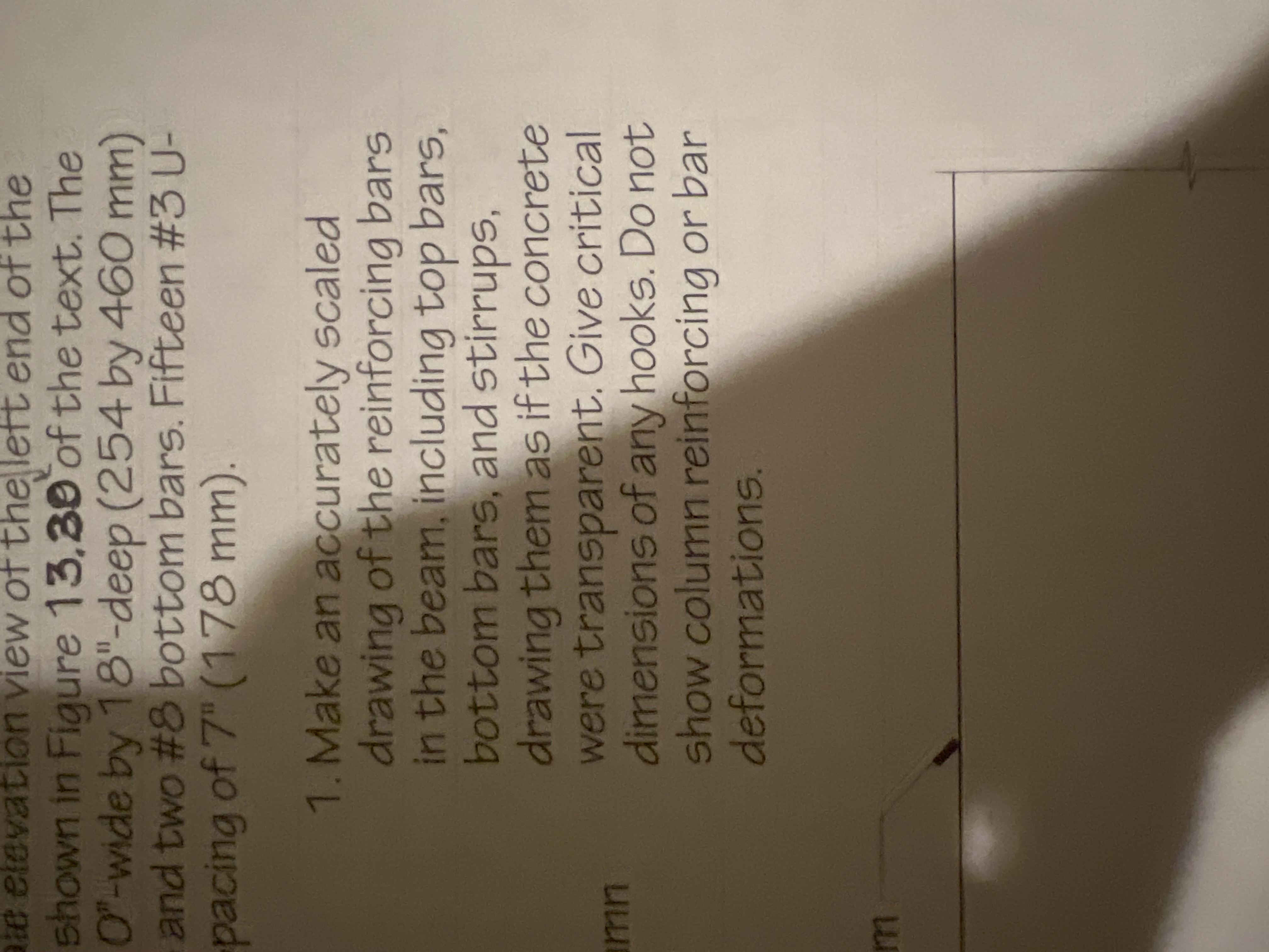 eicyation view of thelett end of the\ shown in