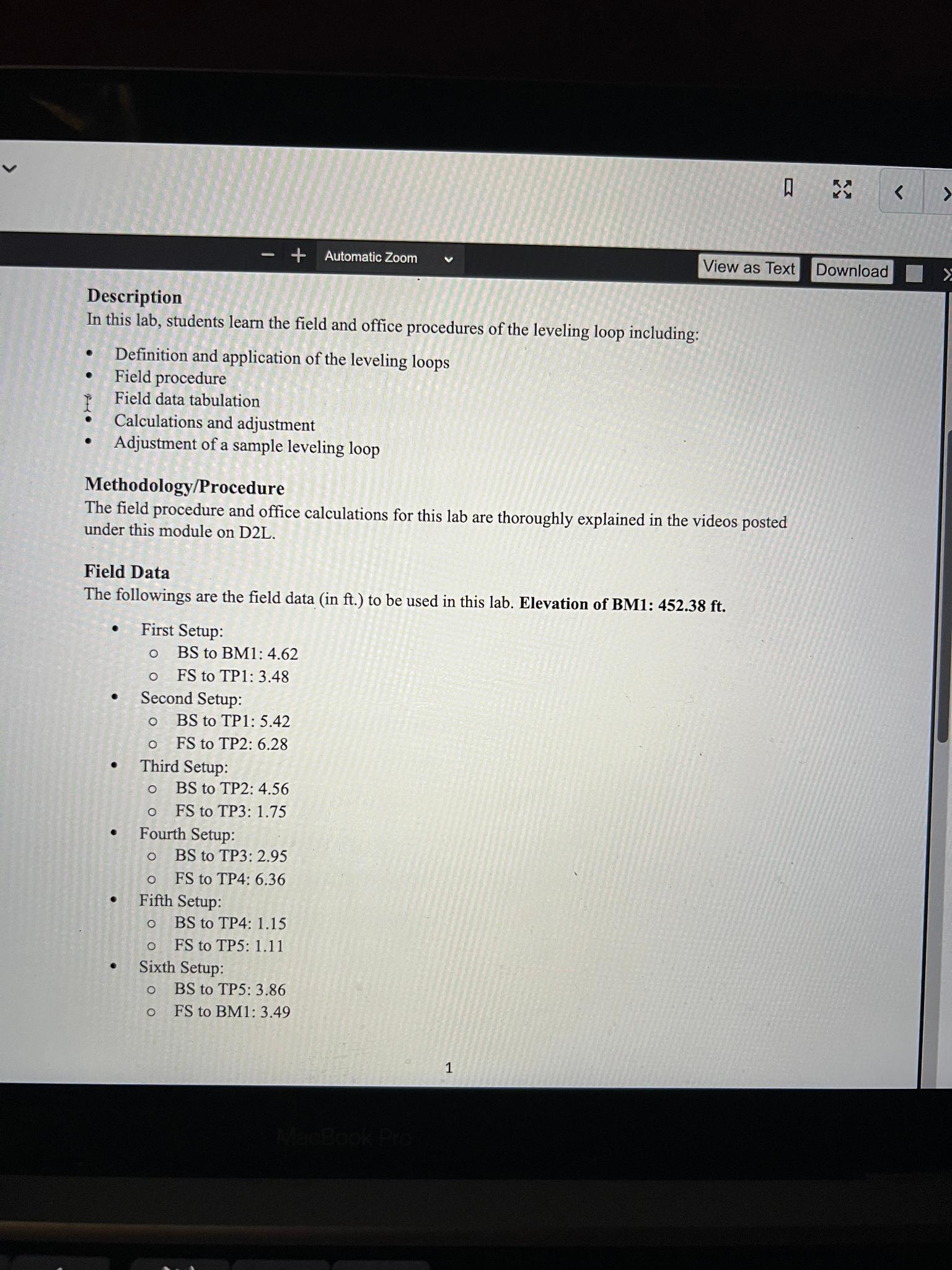 View as Text Download Description In this lab,