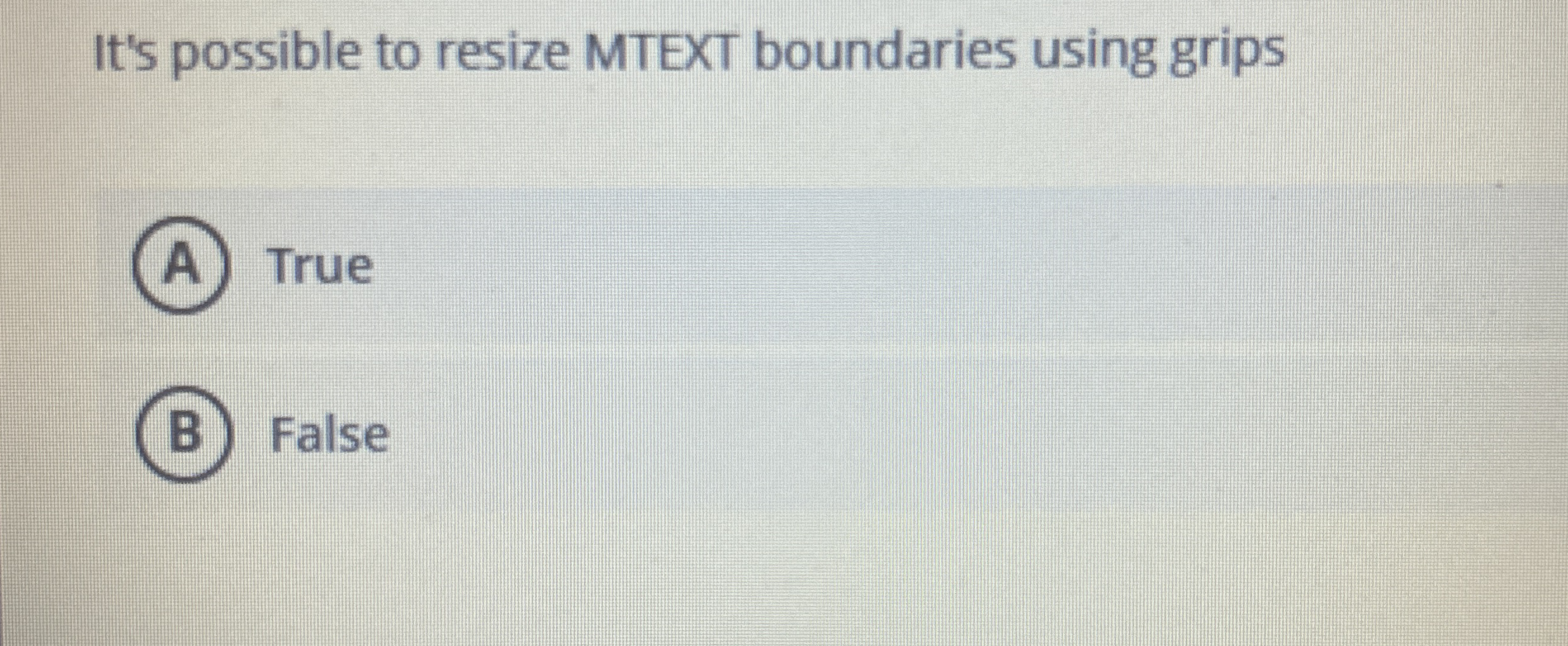 It's possible to resize MTEXT boundaries using