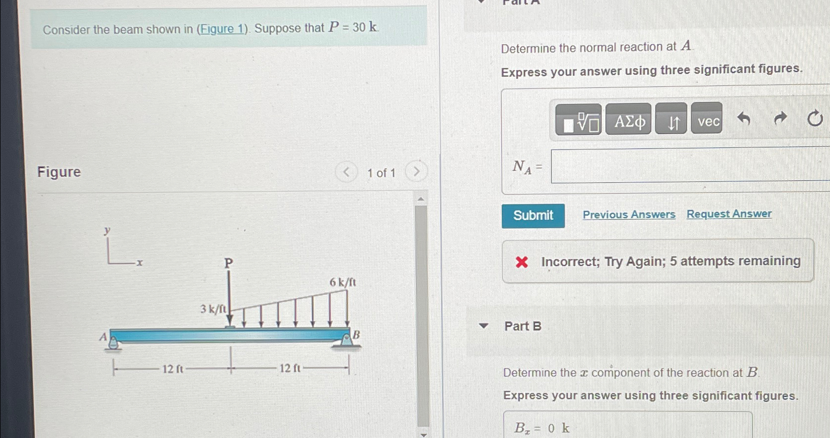 Consider the beam shown in ( Figure 1 ) . Suppose
