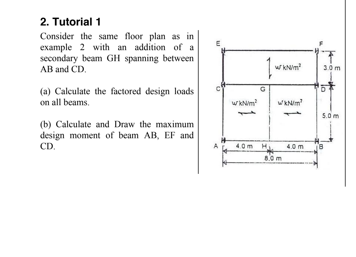 Tutorial 1 Consider the same floor plan as in