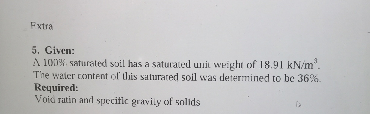 Explain how to solve Extra 5 . Given: A 1 0 0 %