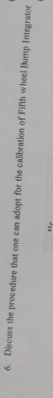 Discuss the procedure that one can adopt for the