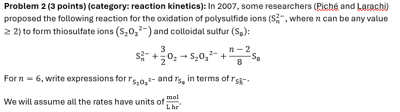 This problem pertains to Environmental