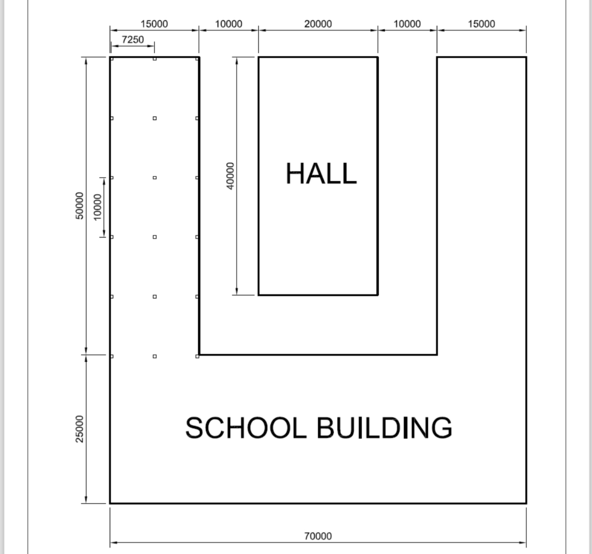 Please help me to draw a framing plan, thanks!The