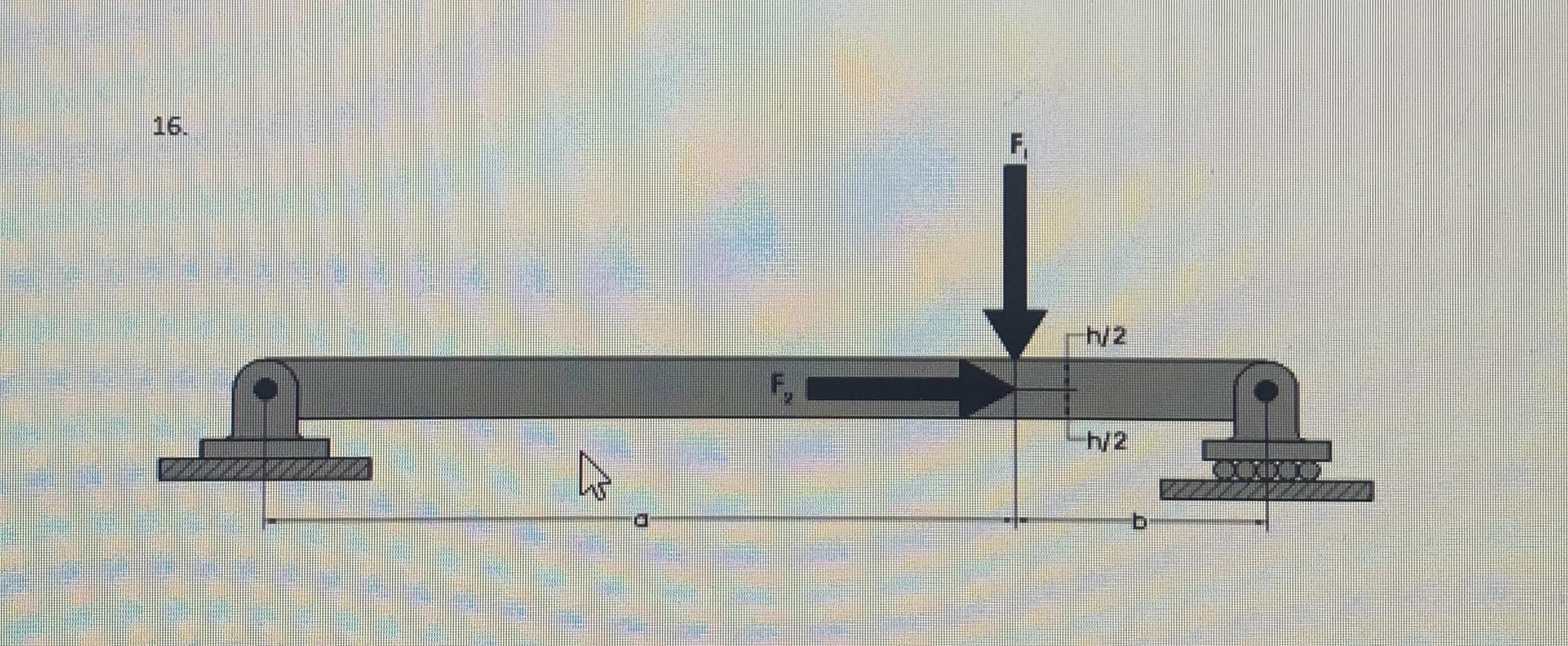 Problem - 1 6 : Find the internal force diagrams