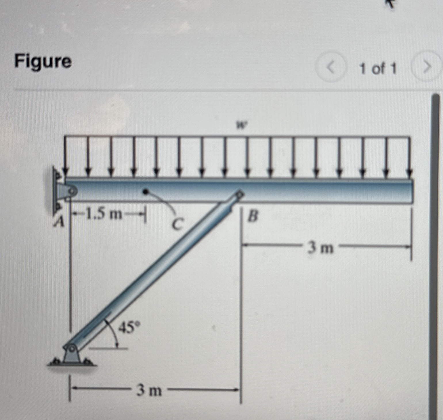 Consider the beam shown in ( Figure 1 ) . Suppose