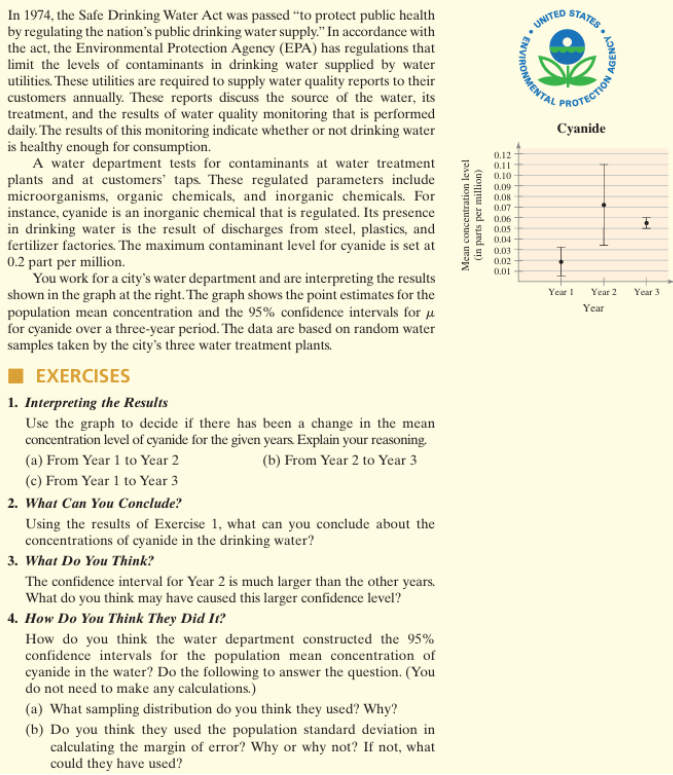 In 1 9 7 4 , the Safe Drinking Water Act was
