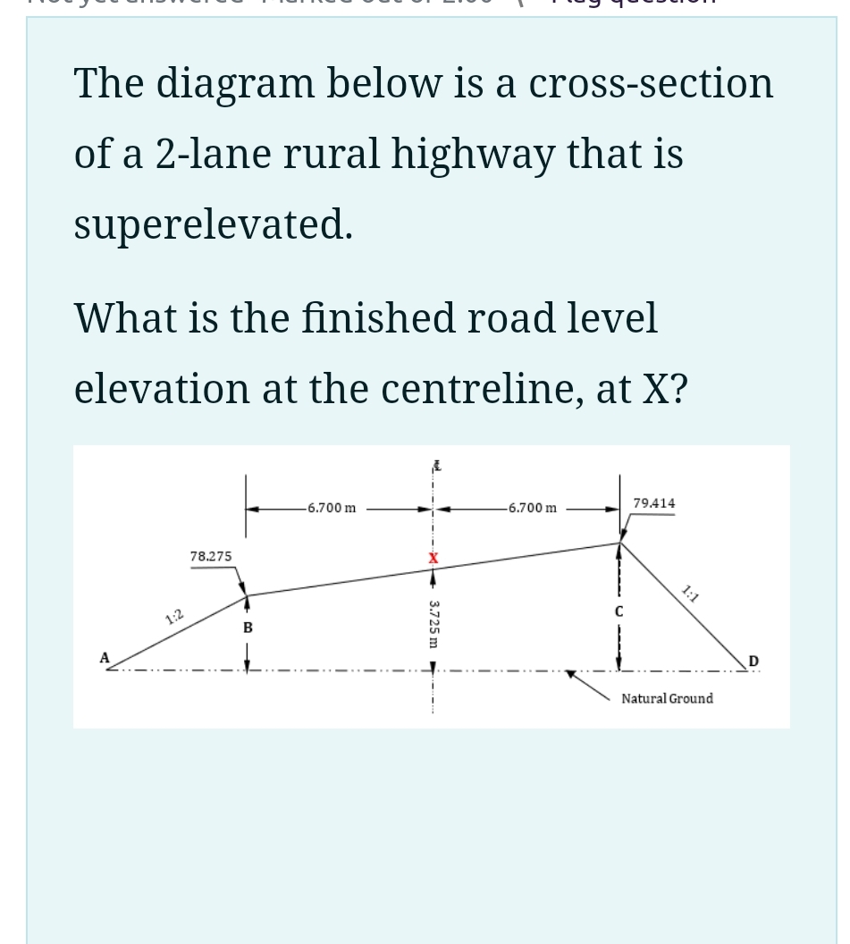 The diagram below is a cross - section of a 2 -
