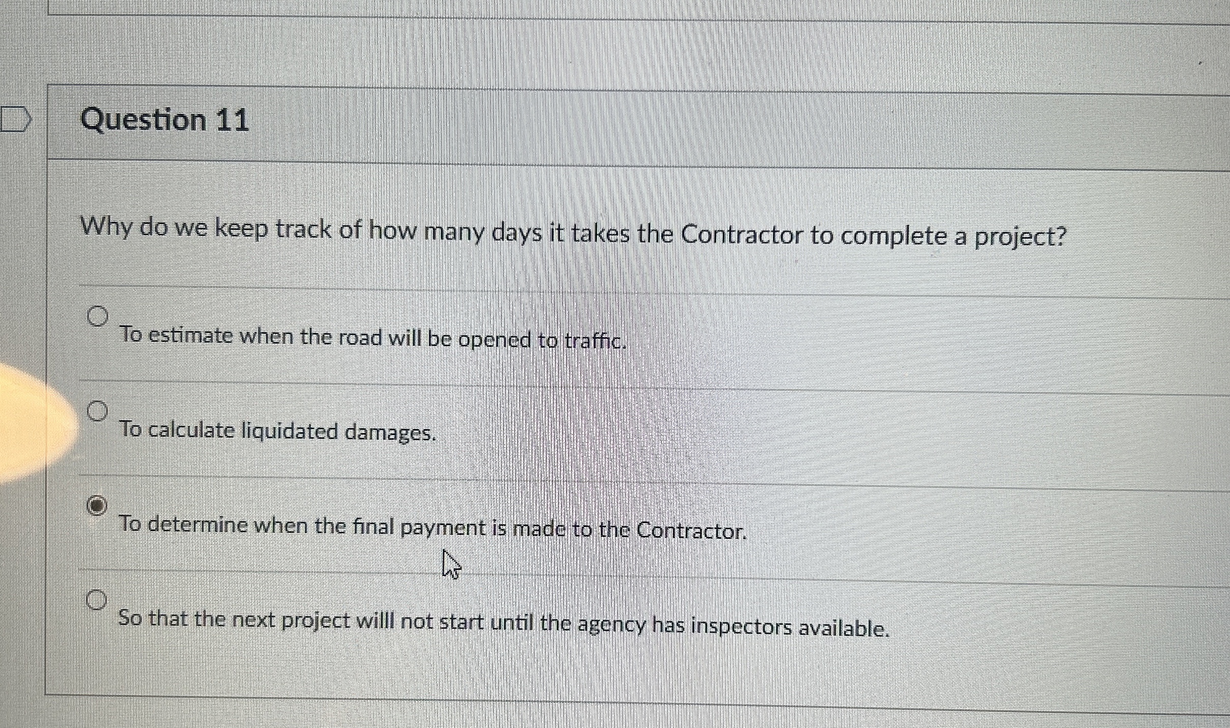 Question 1 1 Why do we keep track of how many