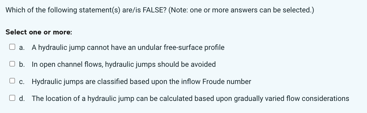 Which of the following statement ( s ) are / is