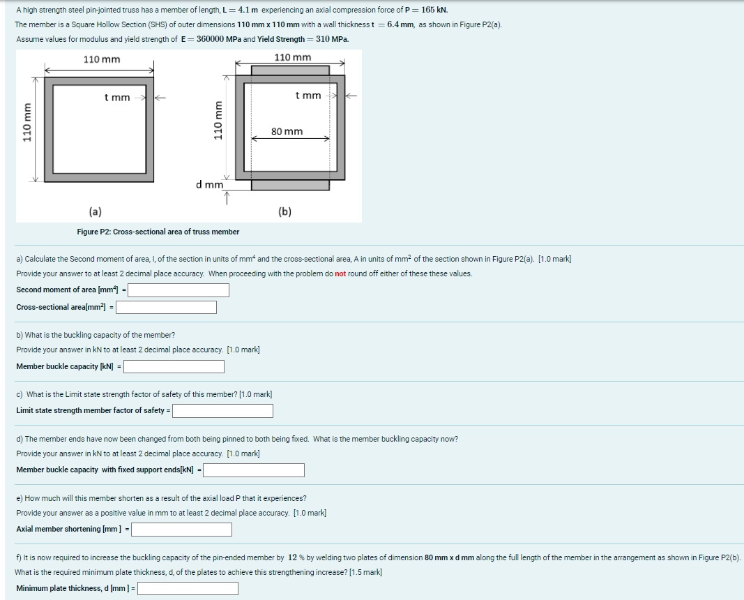 A high strength steel pin - jointed truss has a