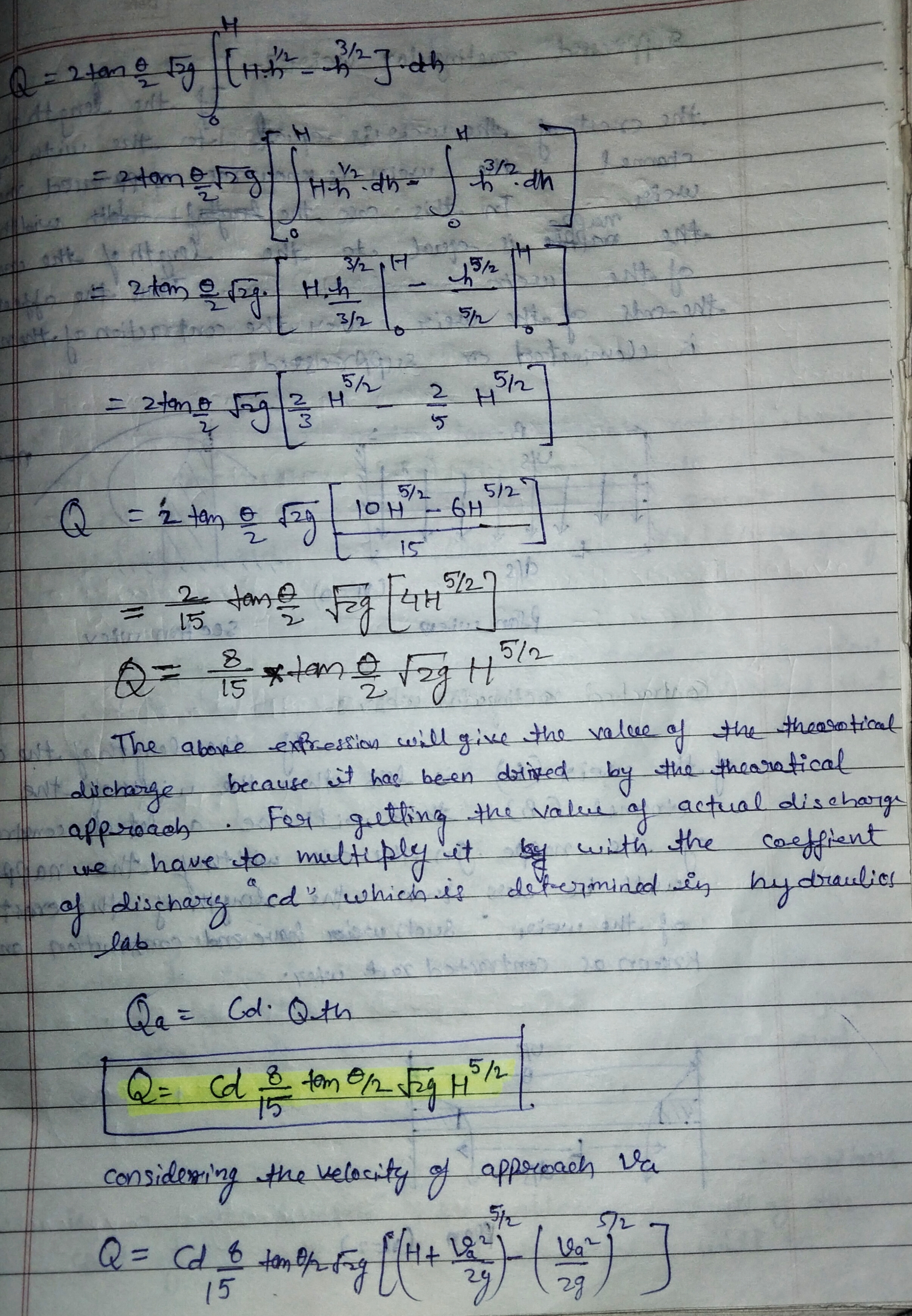 If there is an error of 2 % in observing the head