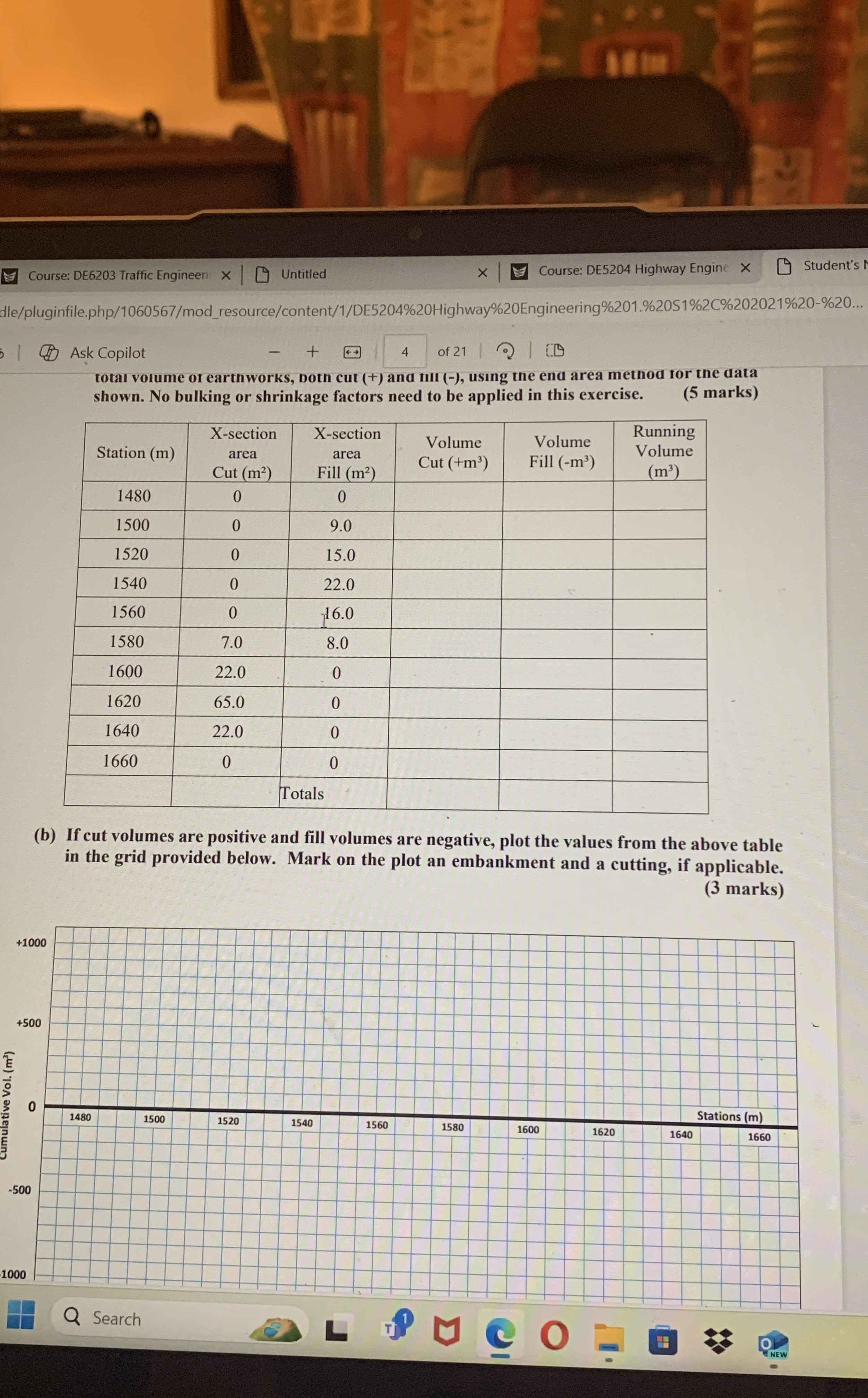 Course: DE 6 2 0 3 Traffic Engineeri Untitled