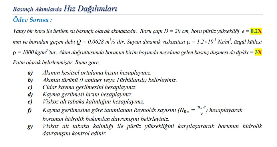 Bas n l Ak mlarda H z Da l mlar dev Sorusu :