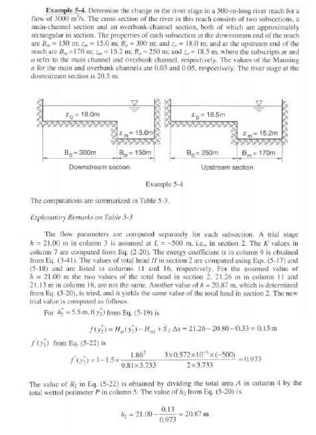 Problem 2 ( 3 0 points ) Rework example 5 . 4