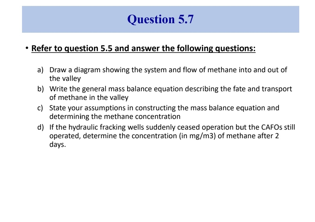 Question 5 . 5 A valley is 4 k m in width and 1 8