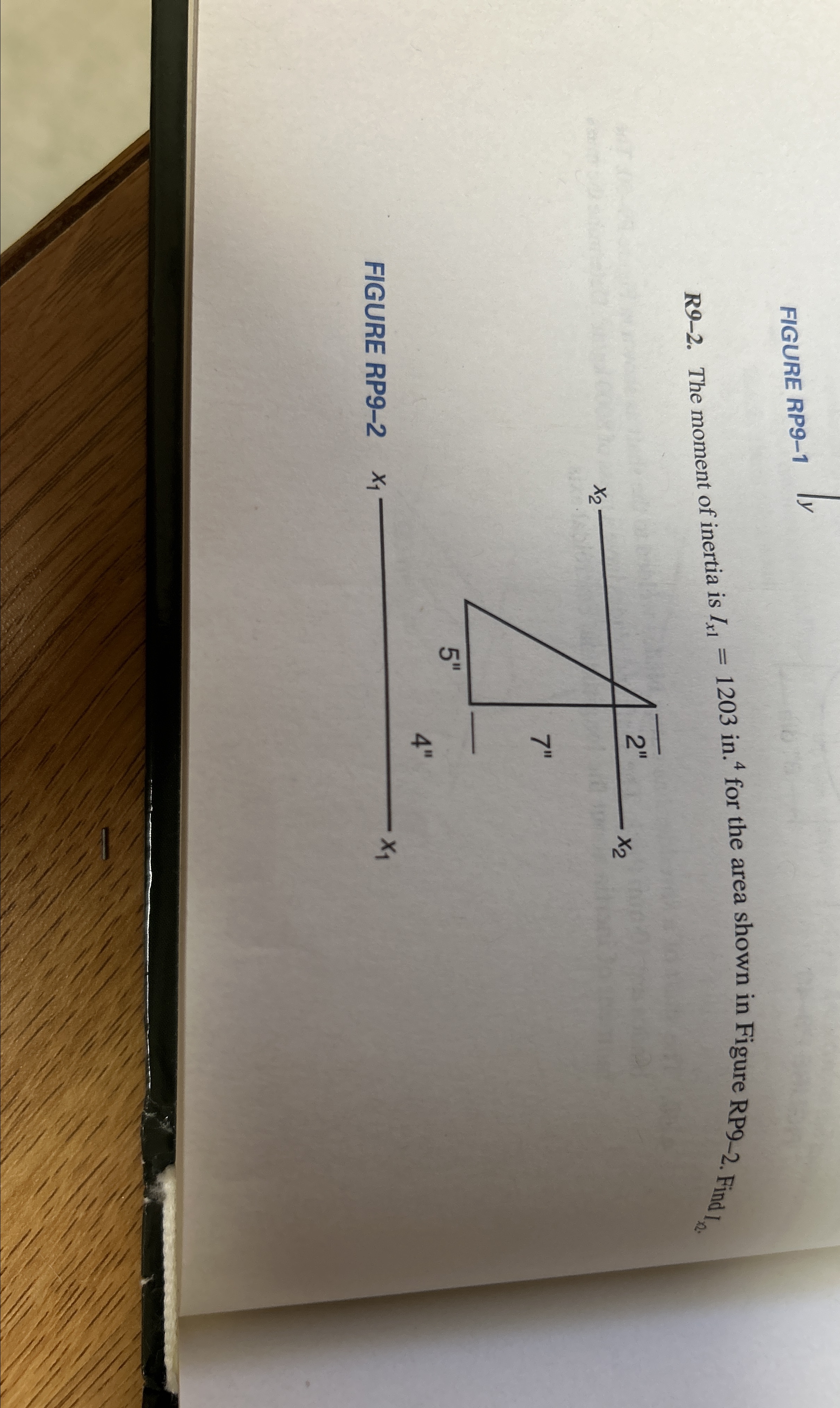 FIGURE RP 9 - 1 ly R 9 - 2 . The moment of