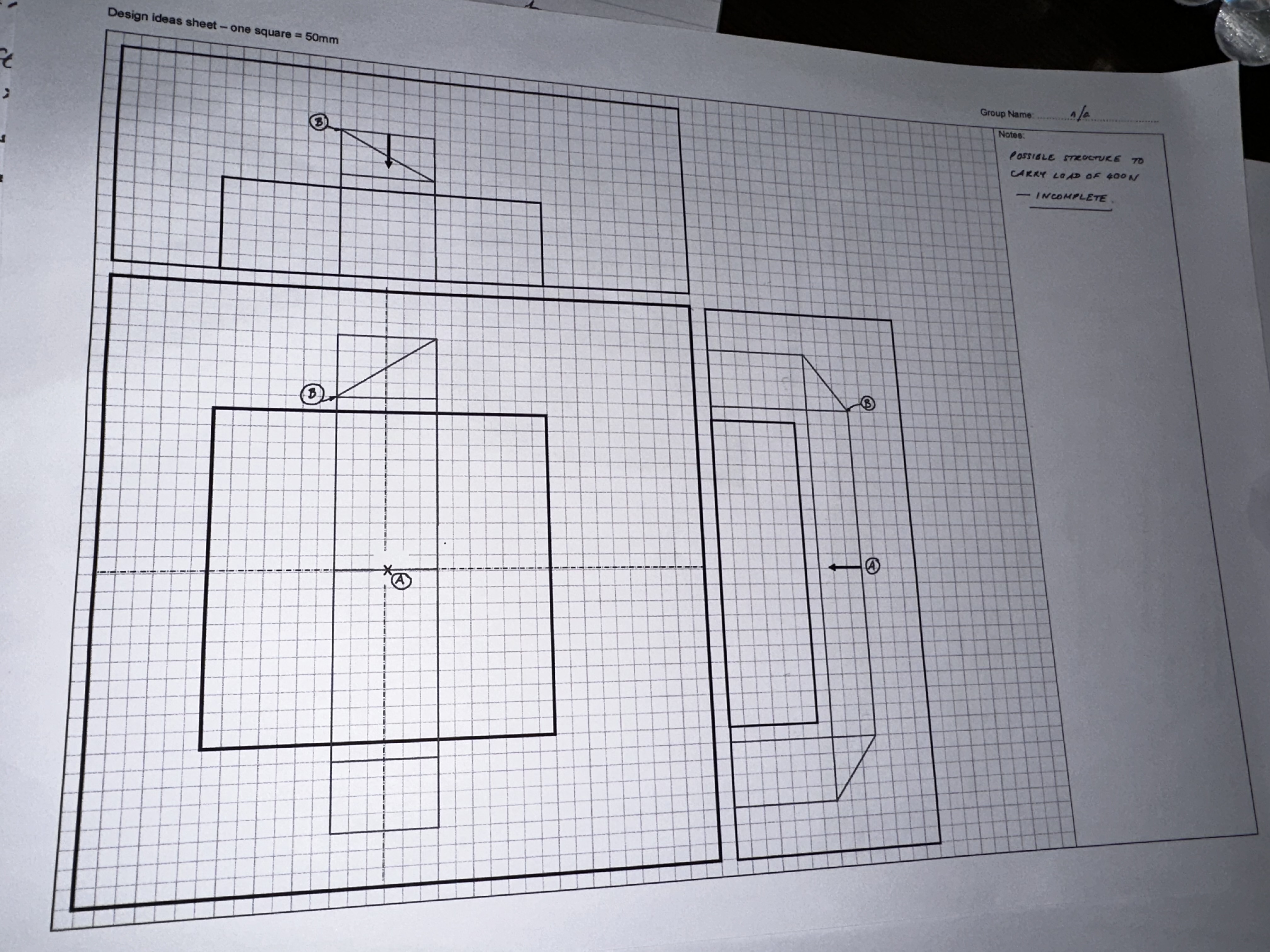 on the attached disign ideas sheet, there id an