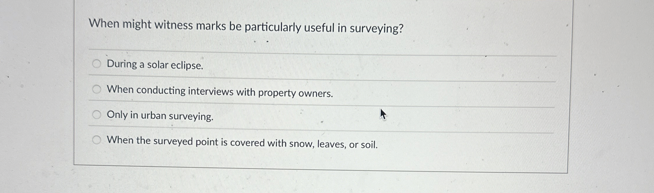 When might witness marks be particularly useful