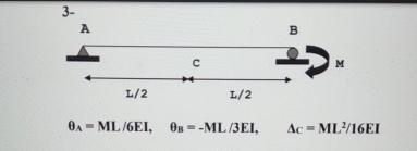 A - Use the virtual work method ( use integration