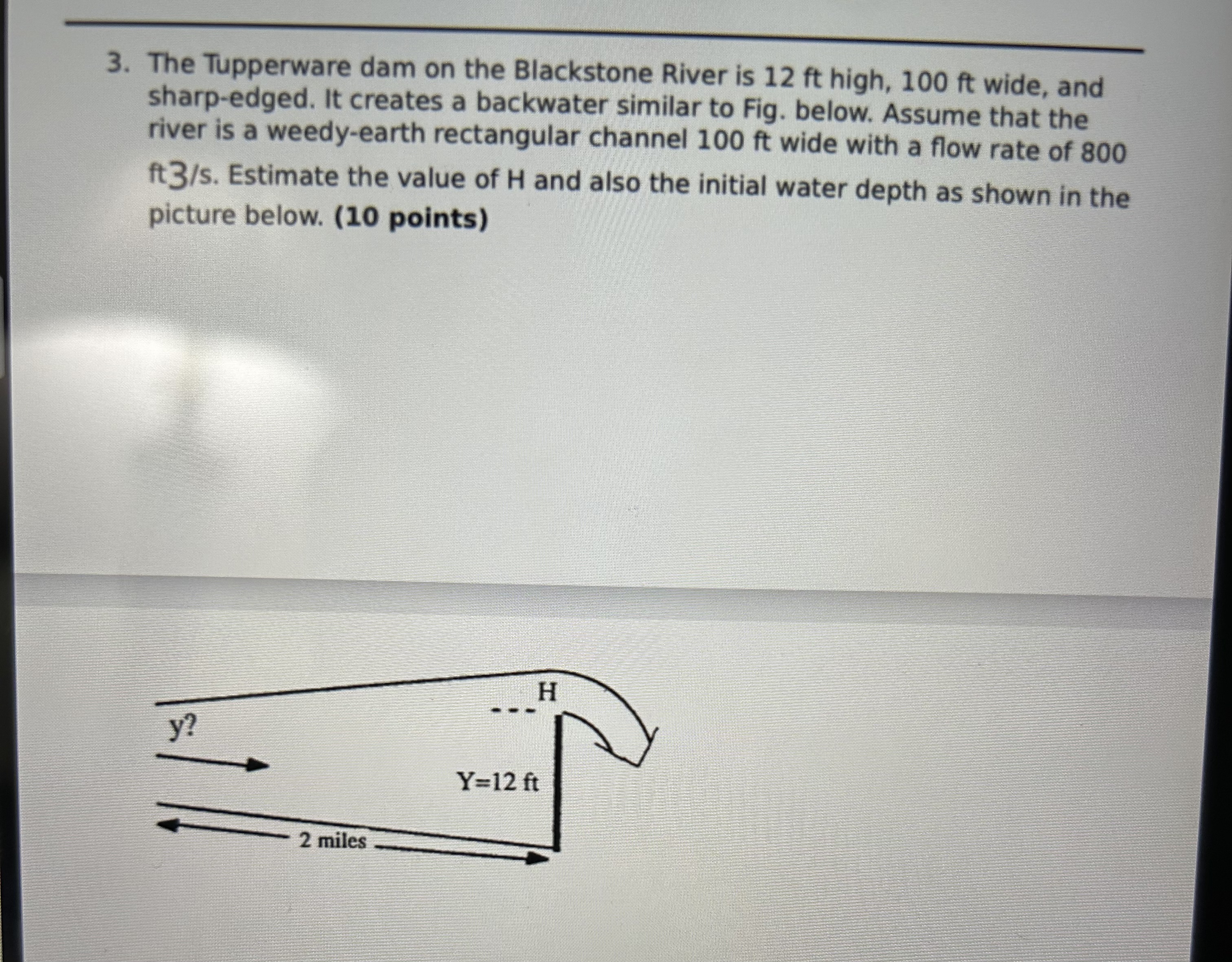 The Tupperware dam on the Blackstone River is 1 2