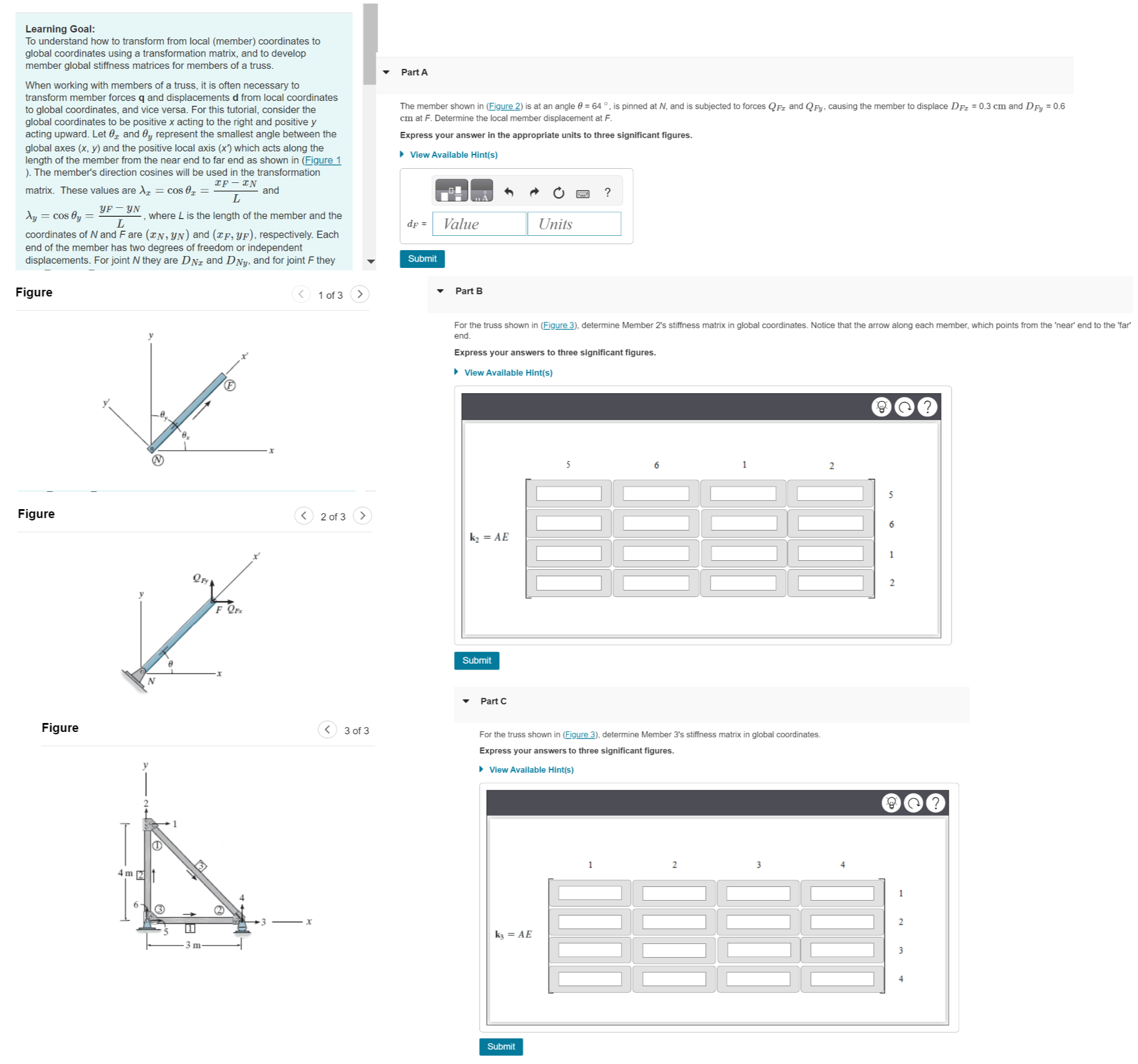 Figure For the truss shown in ( Figure 3 ) ,