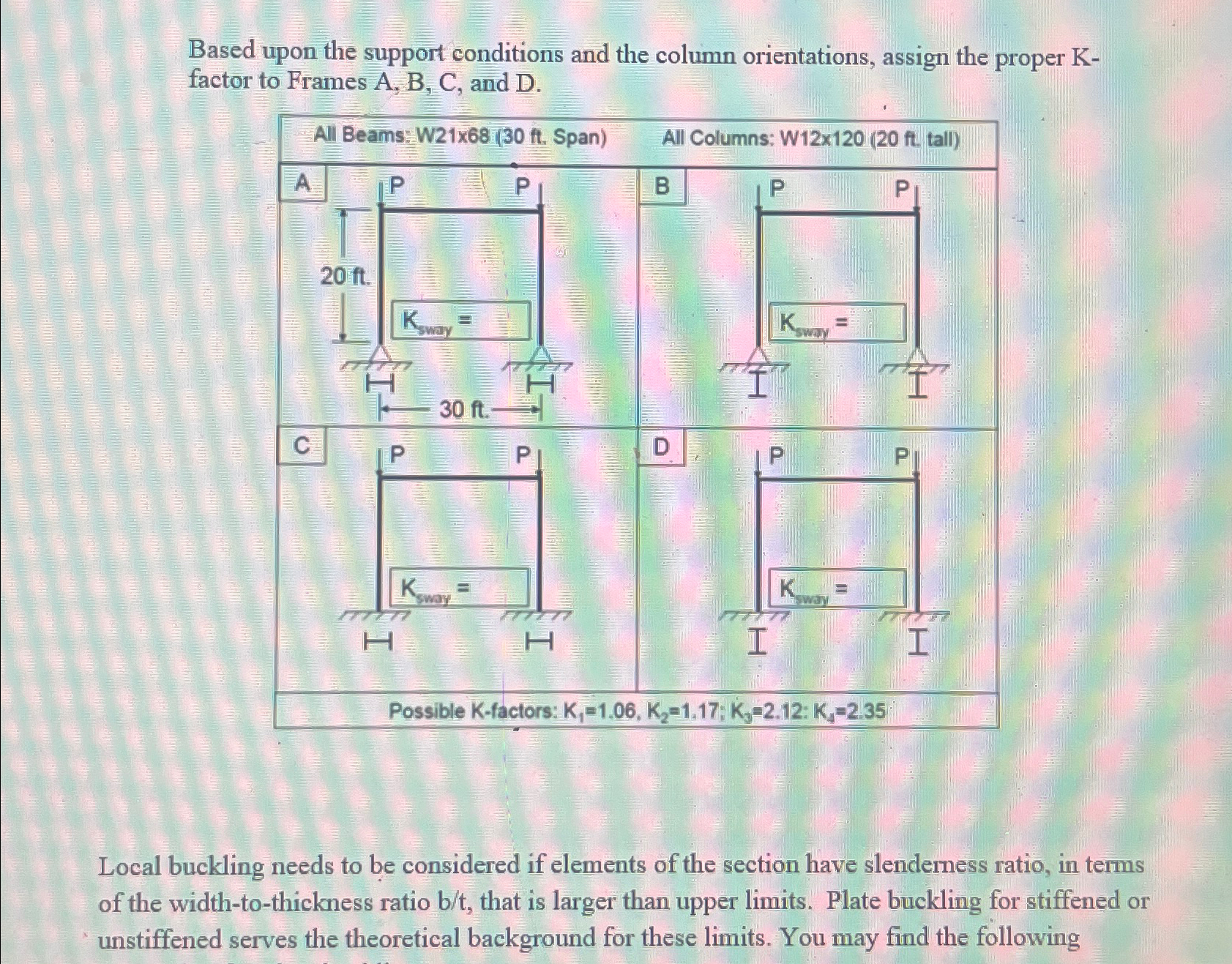 Please solve both parts, first and second. Show