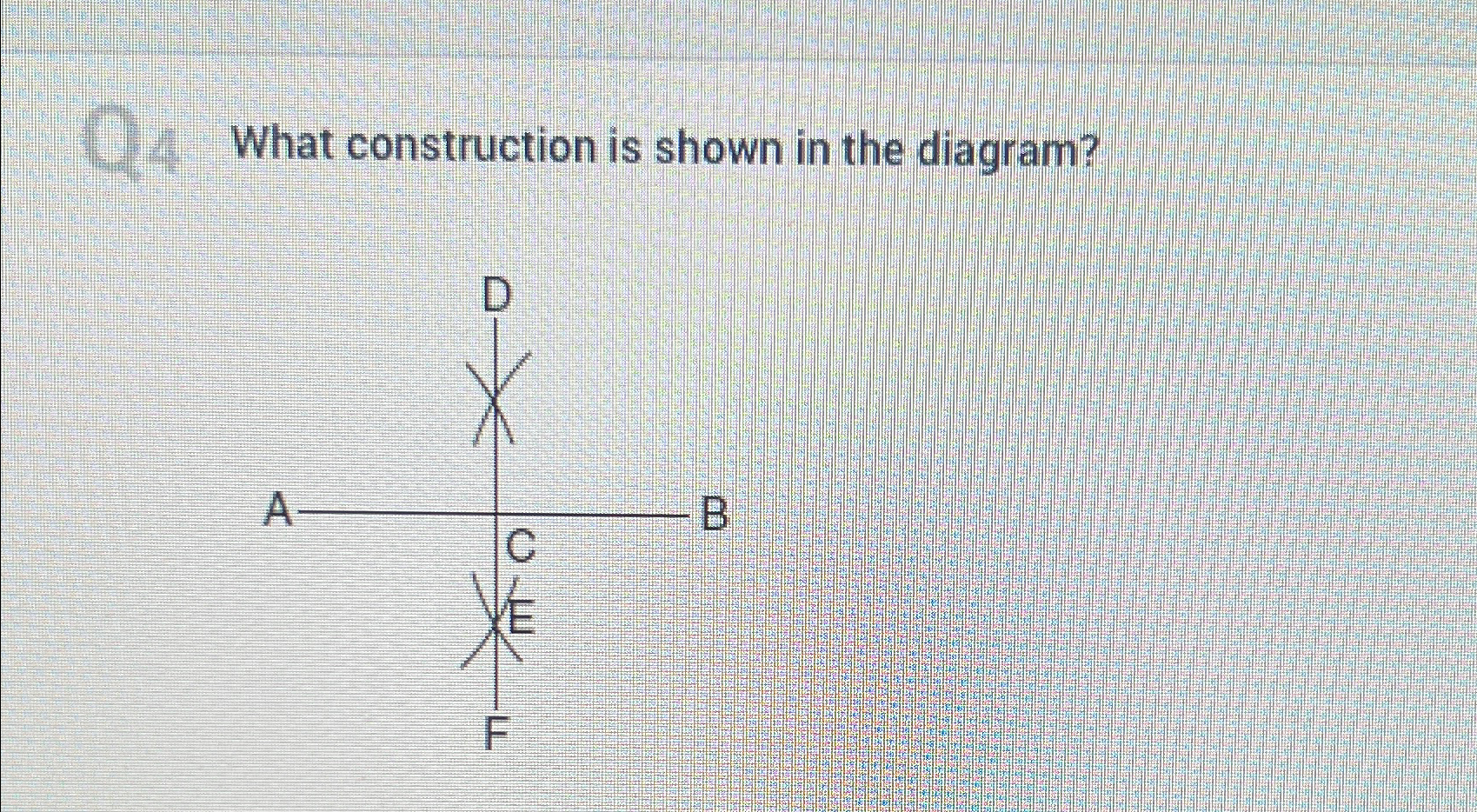What construction is shown in the diagram?
