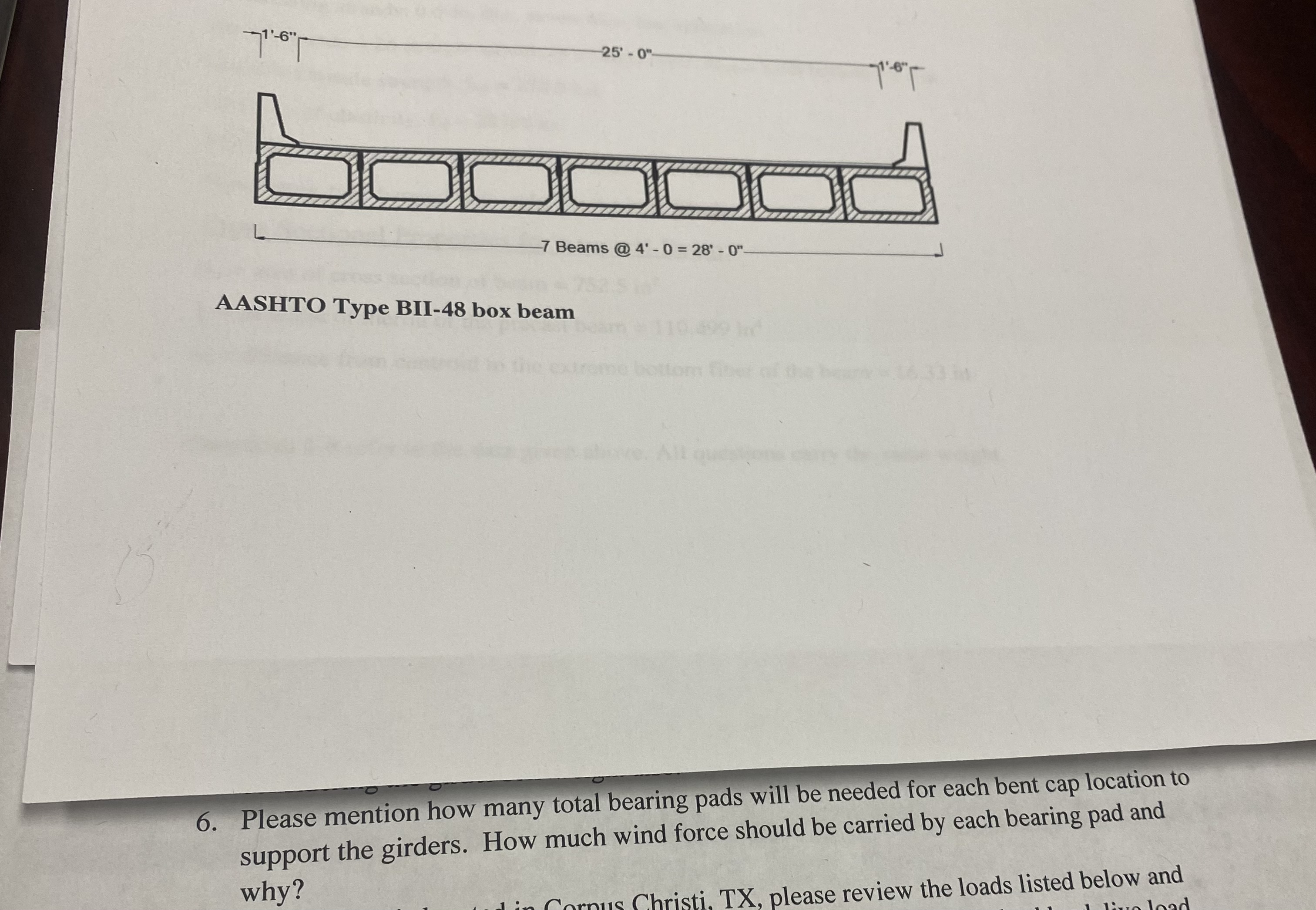 Please mention how many total bearing pads will