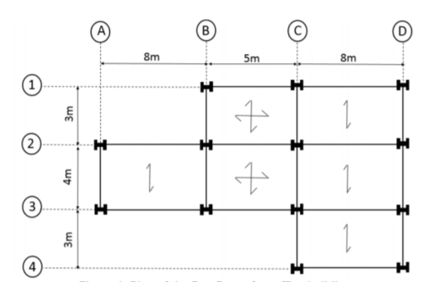 Please calculate the live and dead loads for the