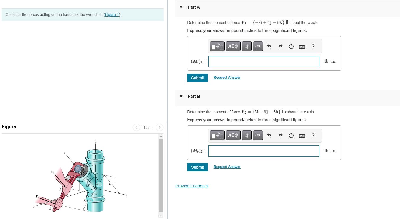 Consider the forces acting on the handle of the