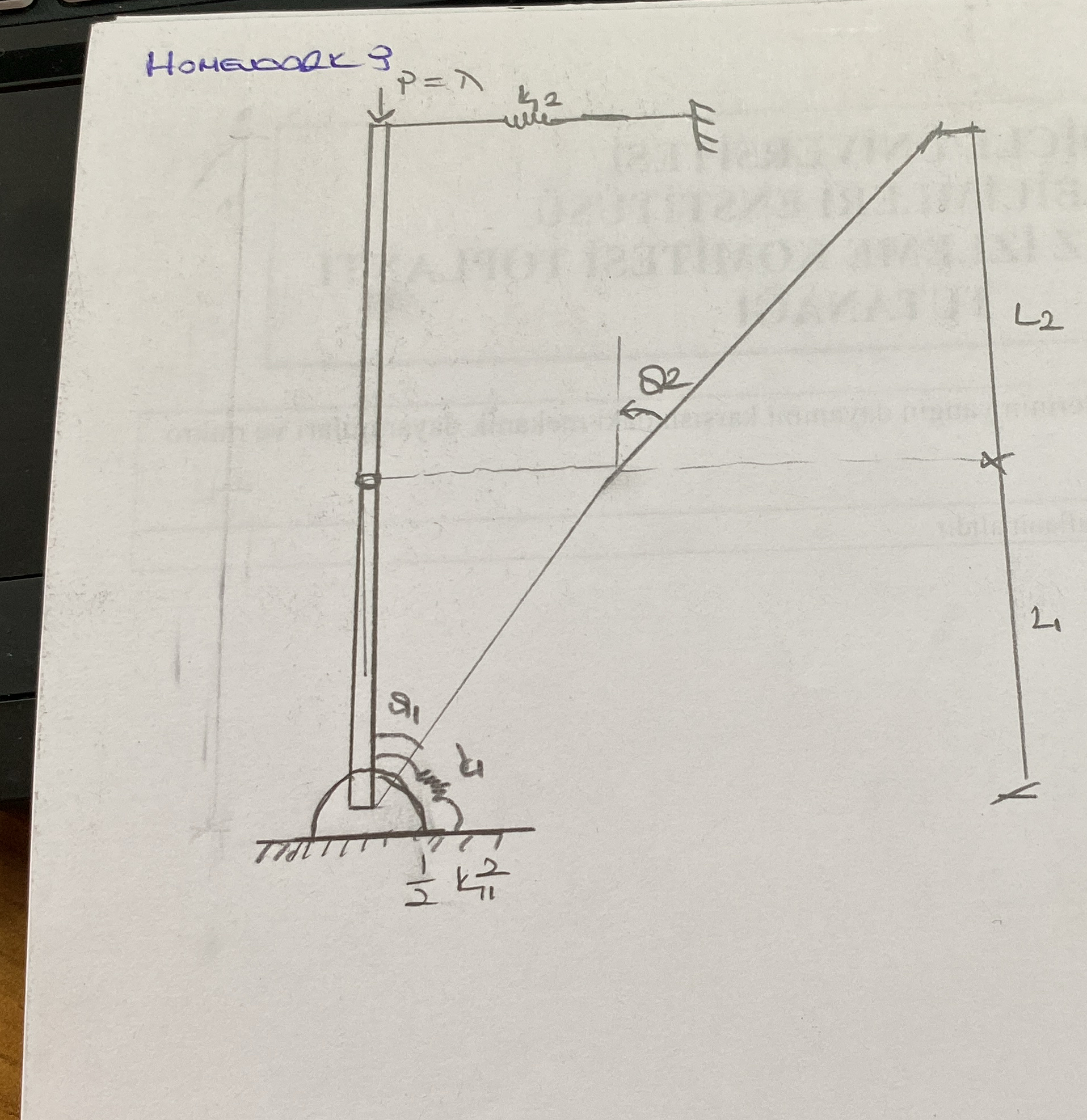 Find the criticial load ( buckling load ) use the