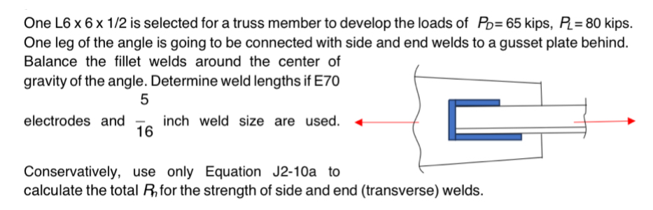 One L 6 6 6 1 2 is selected for a truss member to