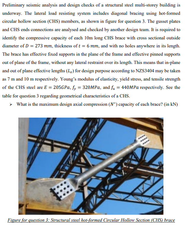 Preliminary seismic analysis and design checks of